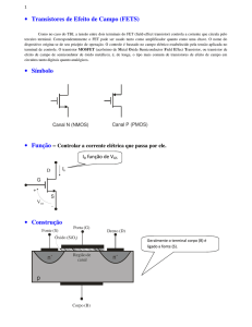 Transistores de Efeito de Campo (FETS)