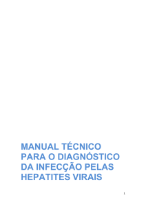 manual técnico para o diagnóstico da infecção pelas hepatites virais