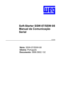Manual de Comunicação Serial SSW07