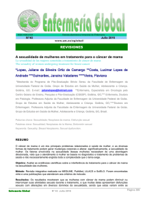 A sexualidade de mulheres em tratamento para o câncer de mama