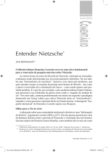 Entender Nietzsche