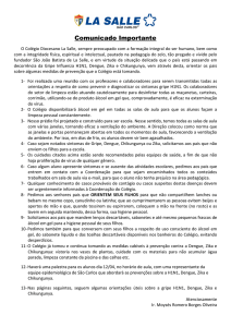 Comunicado Importante