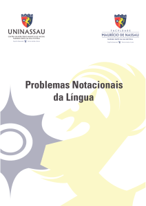 Problemas Notacionais da Língua - Engenharia NM