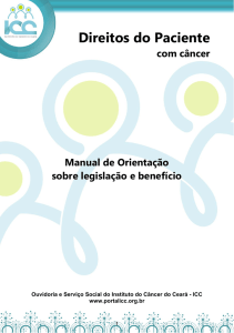 Direitos do Paciente - Instituto do Cancer do Ceará