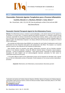 Flavonoides: Potenciais Agentes Terapêuticos para o Processo