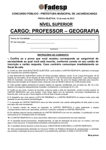 professor - geografia