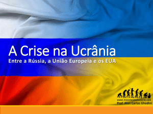 ATUALIDADES – Crise na Ucrânia