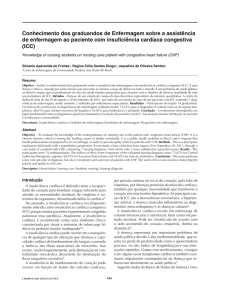 Conhecimento dos graduandos de Enfermagem sobre a