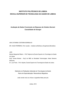 Avalia&ccedil;&atilde;o de dados funcionais em repouso do c&eacute;rebro normal