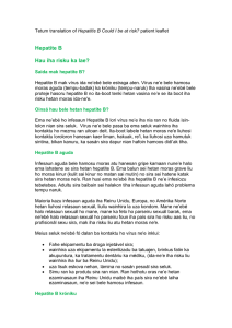 Draft Hepatitis B leaflet v 2 July