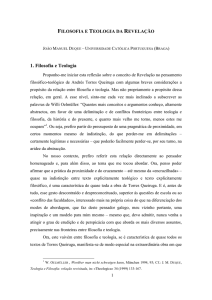 1. Filosofia e Teologia - Universidade Católica Portuguesa