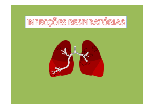Infecções respiratórias - Associação Saúde da Família
