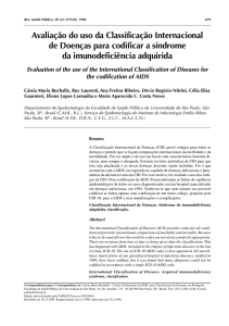 Avaliação do uso da Classificação Internacional