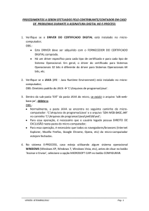 procedimentos a serem efetuados pelo contribuinte - Sefaz-MT