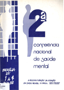 II Conferência Nacional de Saúde Mental - BVS MS