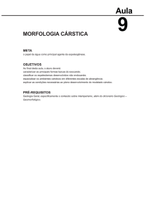morfologia cárstica