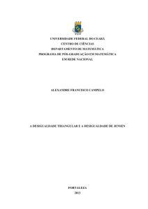 universidade federal do ceará centro de ciências departamento de