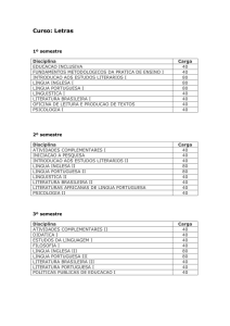 Matriz Curricular - FIG