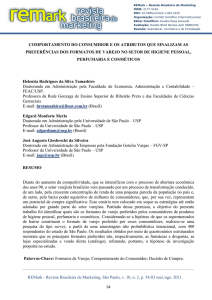 Inserir texto do cabeçalho aqui. - Revista Brasileira de Marketing