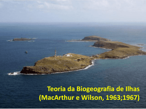 Teoria da Biogeografia de Ilhas