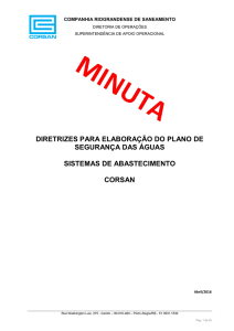 Anexo I Minuta do Termo de Referência