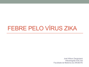 zika virus - Sociedade Paulista de Infectologia