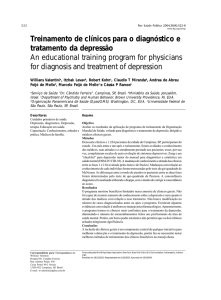 Treinamento de clínicos para o diagnóstico e