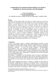 A importância do tratamento fisioterapêutico em relação à qualidade