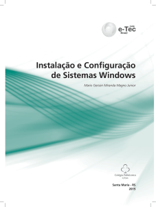 Instalação e Configuração de Sistemas Windows