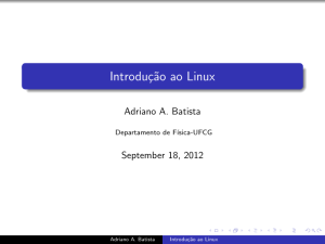 Introdução ao Linux