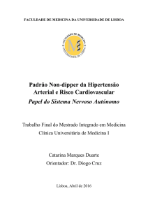 Padrão Non-dipper da Hipertensão Arterial e Risco Cardiovascular