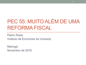 Economia brasileira: mitos, expectativas e dilemas