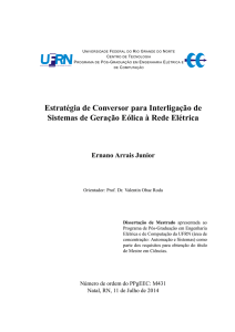 Estratégia de Conversor para Interligação de Sistemas de