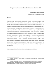 A ruptura de Marx com a filosofia idealista na década de 1840