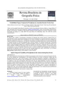 Revista Brasileira de Geografia Física