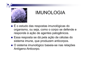 aula de imunologia