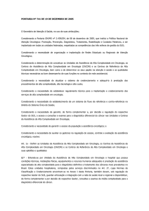 PORTARIA Nº 741 DE 19 DE DEZEMBRO DE 2005 O Secretário de