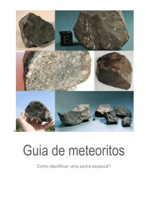 Guia de meteoritos - Meteoritos Brasil