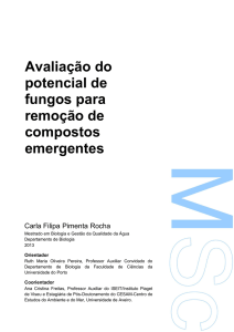 Avaliação da sensibilidade de fungos com potencial para