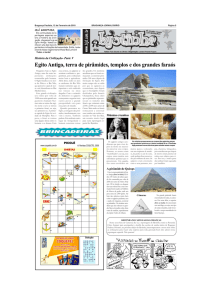 Egito Antigo, terra de pirâmides, templos e dos grandes faraós