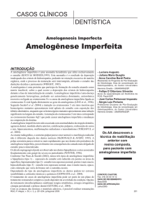 Amelogênese Imperfeita - Revista Gaúcha de Odontologia