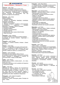 Roteiro de Estudos – 1º Bimestre/13 – 7° anos