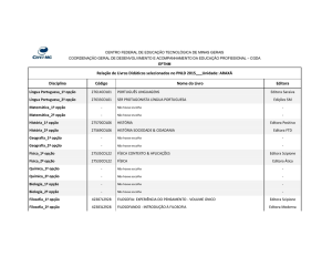Lista Consolidada - CEFET