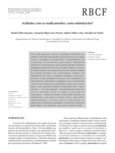 Acidentes com os medicamentos: como minimizá-los?