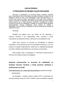 o processo de reabilitação em saúde