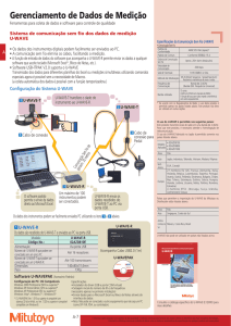 Gerenciamento de Dados de Medição