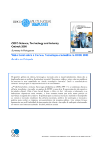 OECD Science, Technology and Industry Outlook 2008