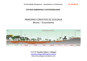 EASU-Bioma e outros conceitos - Claudete Gebara J. Callegaro