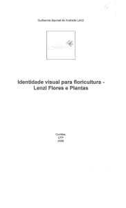 Identidade visual para floricultura