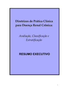 doença renal cronica como problema de saúde publica